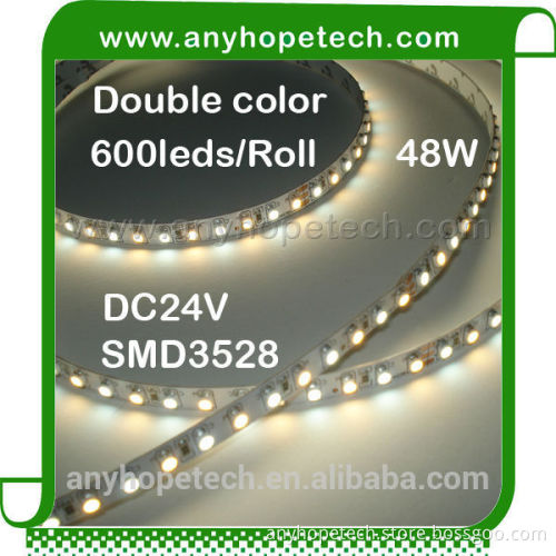 Super brightness 600LEDs 9.6W per meter smd flexible led strip lights